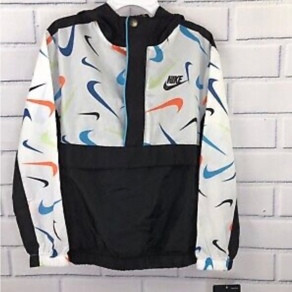 Nike NSW Swooshfetti Anorak All Over Print Windbreaker Jacket